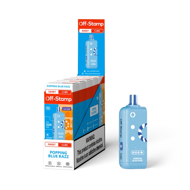 Off-Stamp X-Cube 25K Disposable Pods (Box of 5) Off-Stamp X-Cube 25K Disposable Pods (Box of 5)